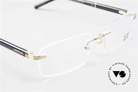 Mont Blanc rimless eyeglasses